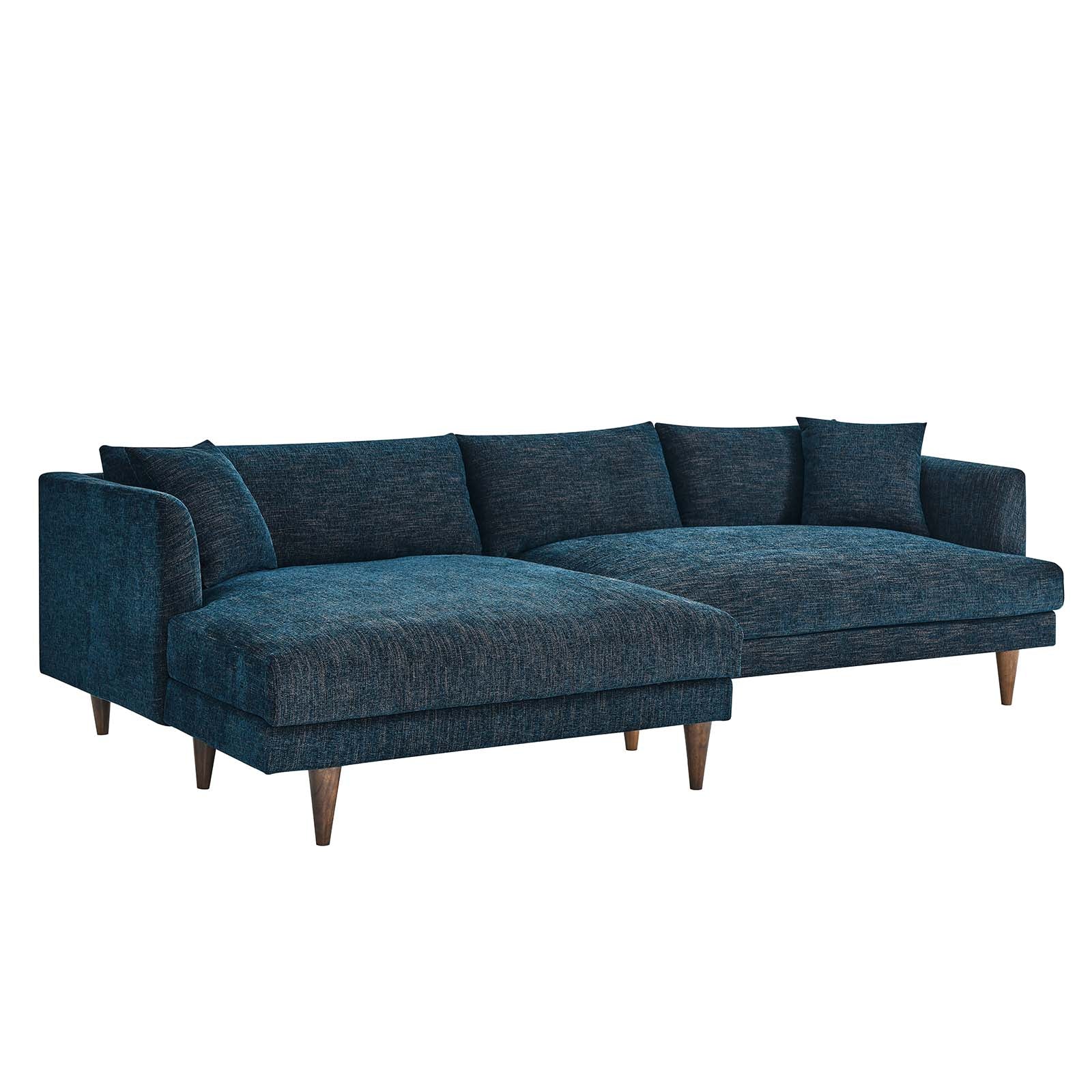 Zoya Left-Facing Down Filled Overstuffed Sectional Sofa By Modway - EEI-6611 | Sectional | Modishstore