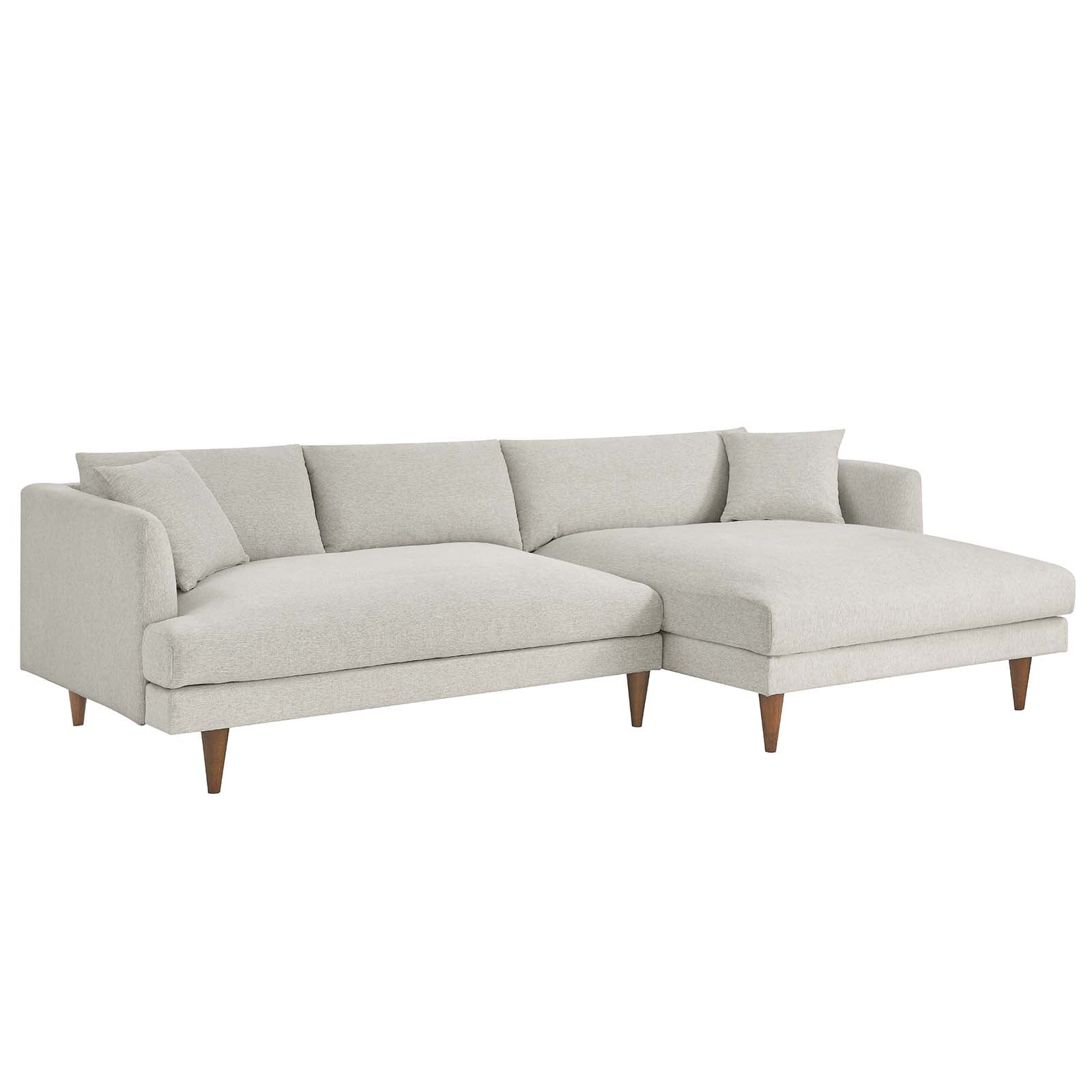 Zoya Right-Facing Down Filled Overstuffed Sectional Sofa By Modway - EEI-6612 | Sectional | Modishstore - 2