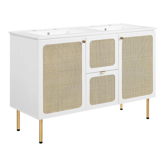 Chaucer 48" Double Sink Bathroom Vanity By Modway - EEI-6701 | Bathroom Accessories - 3
