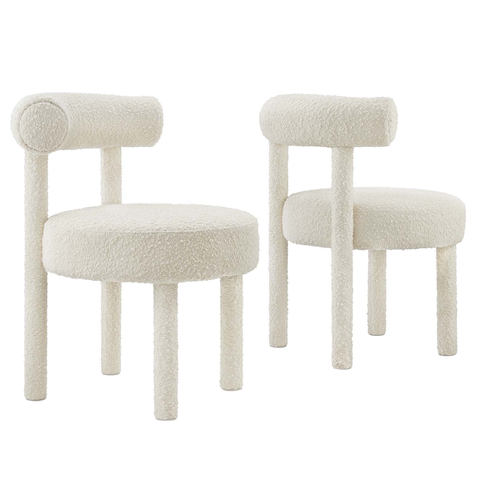 Toulouse Boucle Fabric Dining Chair - Set of 2 By Modway - EEI-6705 | Dining Chairs | Modway - 2
