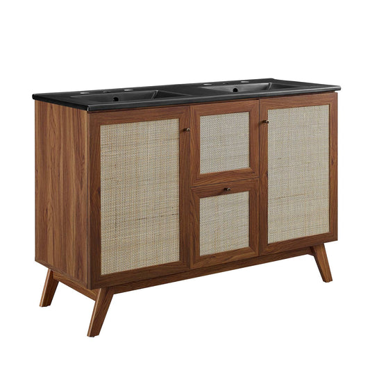 Soma 48” Double Sink Bathroom Vanity By Modway - EEI-6722 | Bathroom Accessories | Modishstore - 2