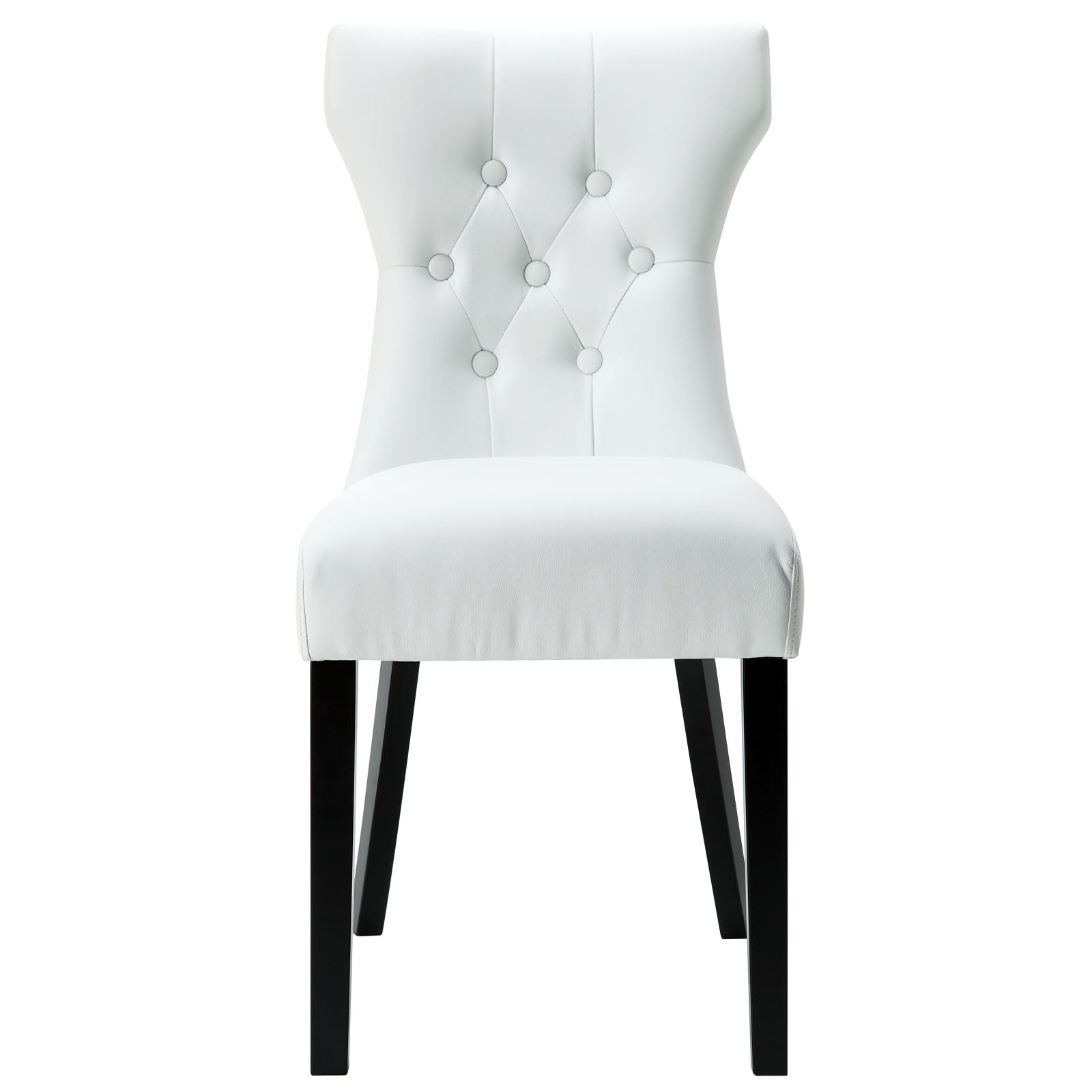 Modway Silhouette Dining Vinyl Side Chair - EEI-812 | Dining Chairs | Modishstore-1