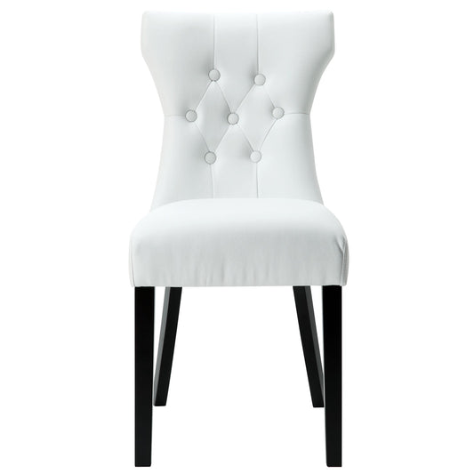 Modway Silhouette Dining Vinyl Side Chair - EEI-812 | Dining Chairs | Modishstore-1