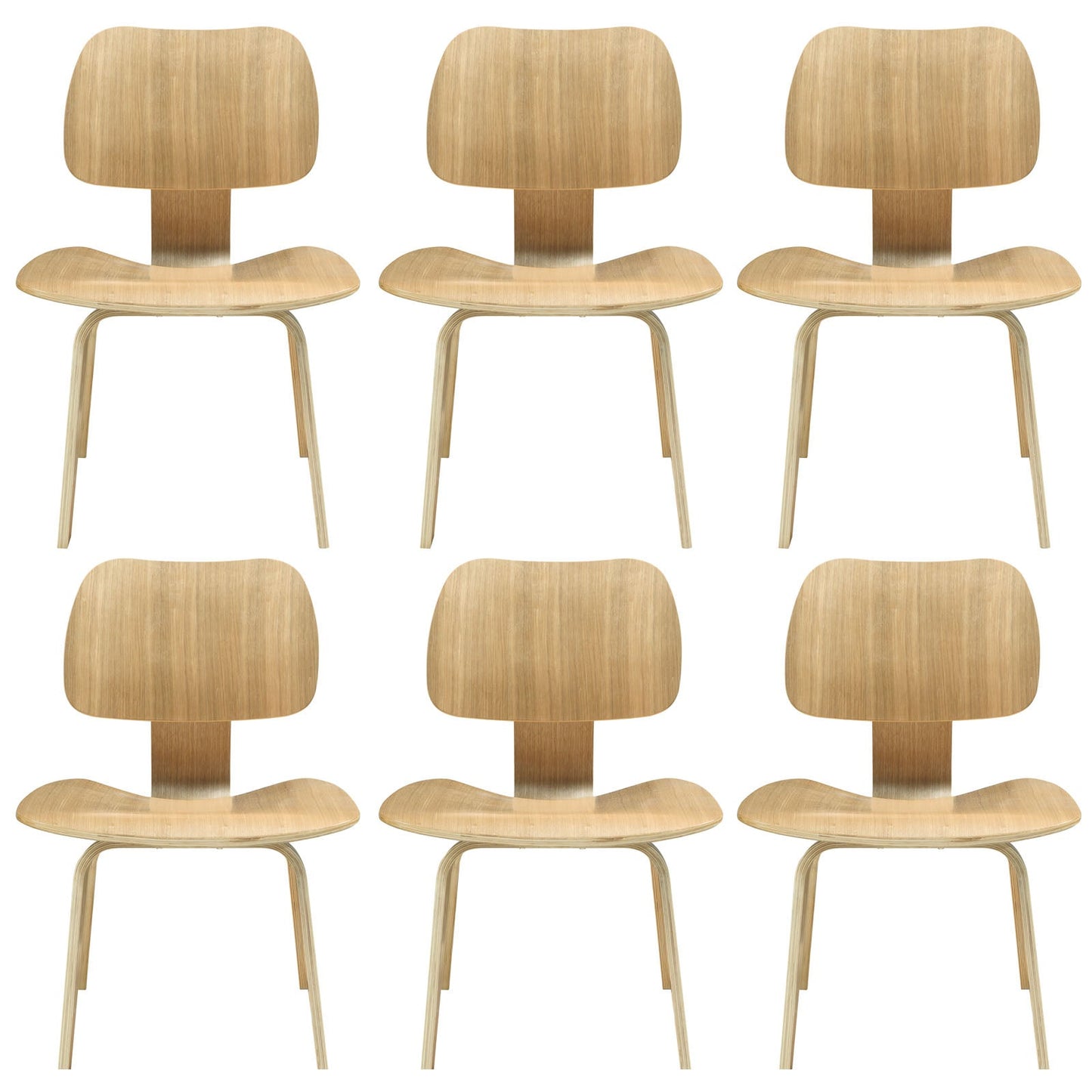 Modway Fathom Dining Chairs - Set of 6 | Dining Chairs | 