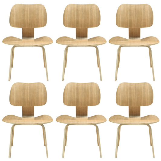 Modway Fathom Dining Chairs - Set of 6 | Dining Chairs | 