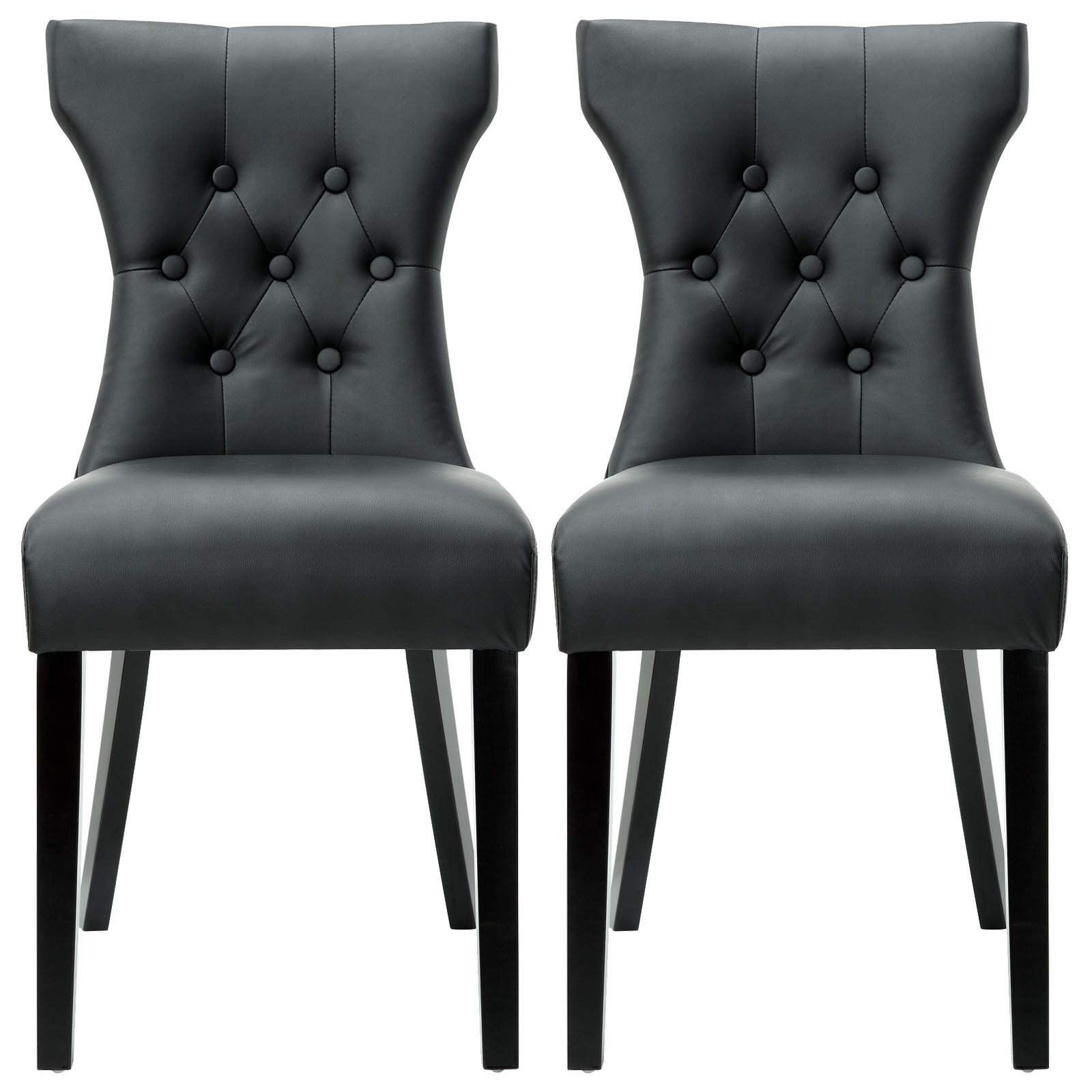 Modway Silhouette Dining Chairs - Set of 2 | Dining Chairs | Modishstore-8