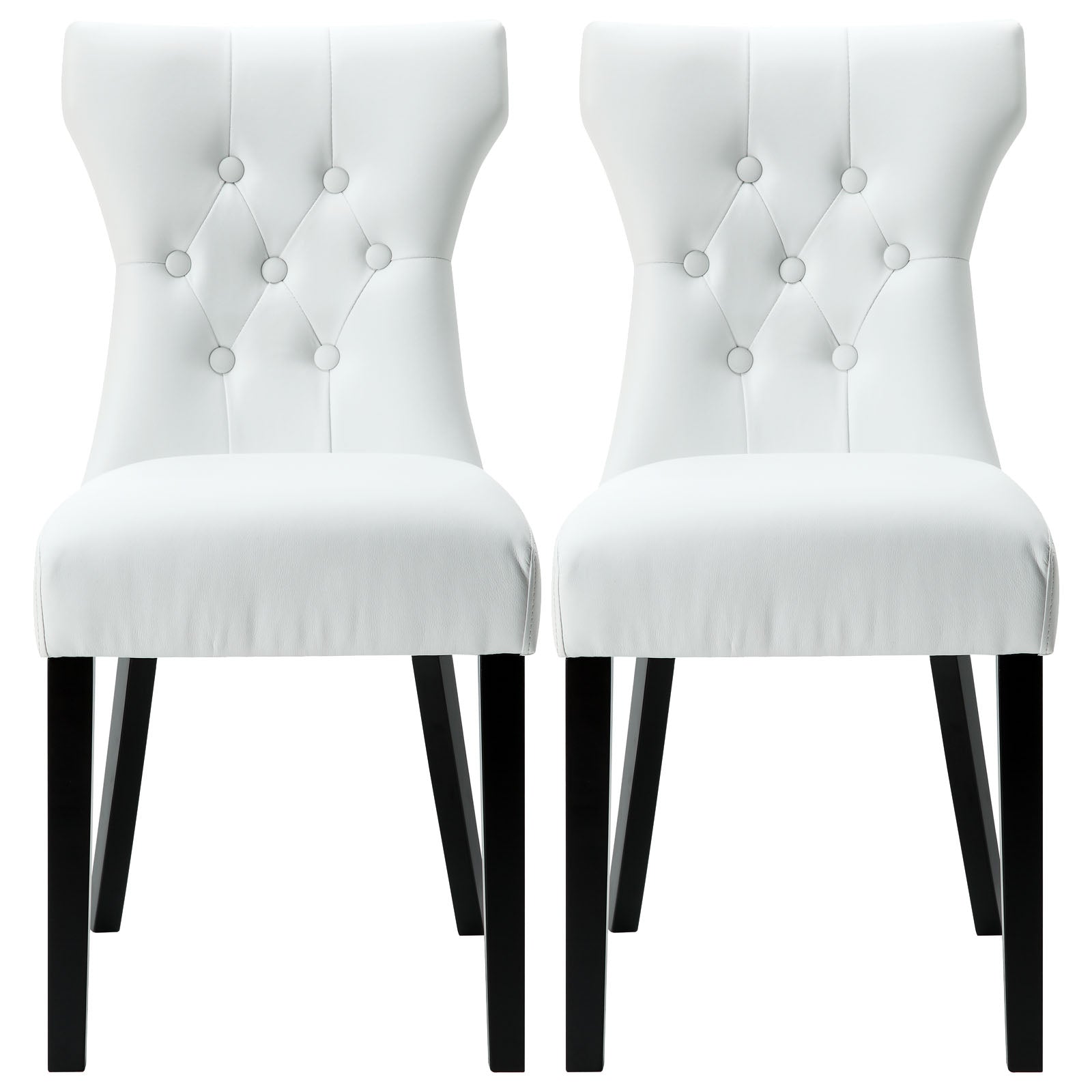 Modway Silhouette Dining Chairs - Set of 2 - EEI-911 | Dining Chairs | Modishstore-1