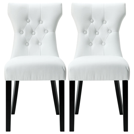 Modway Silhouette Dining Chairs - Set of 2 - EEI-911 | Dining Chairs | Modishstore-1