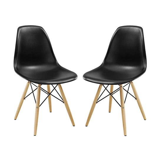 Modway Pyramid Dining Side Chairs Set of 2 | Dining Chairs | Modishstore-25