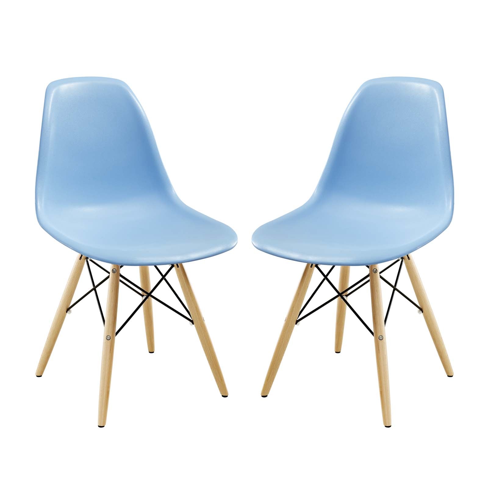 Modway Pyramid Dining Side Chairs Set of 2 | Dining Chairs | Modishstore-14