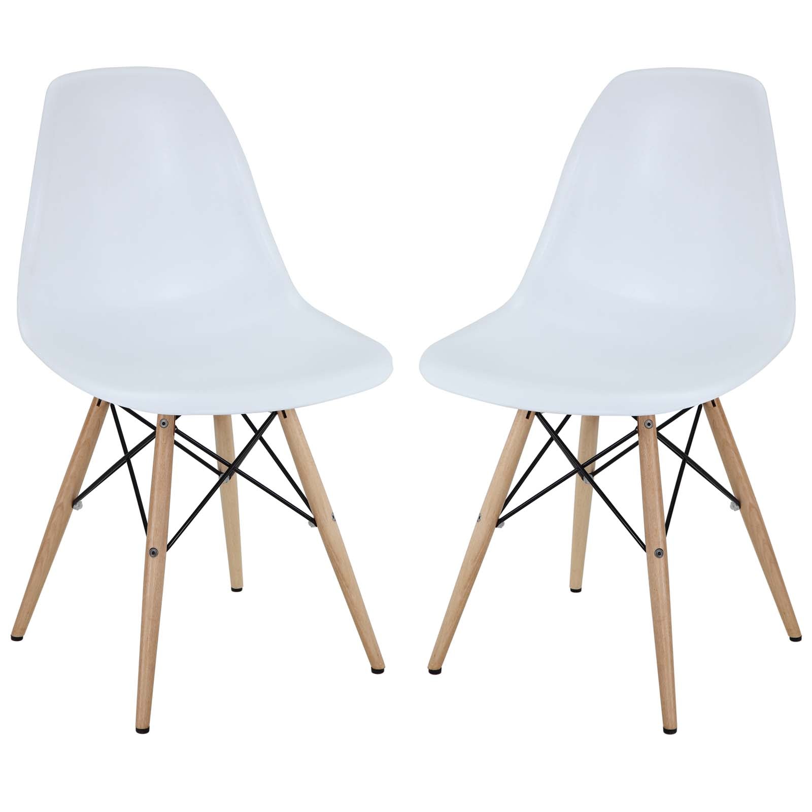 Modway Pyramid Dining Side Chairs Set of 2 | Dining Chairs | Modishstore-6