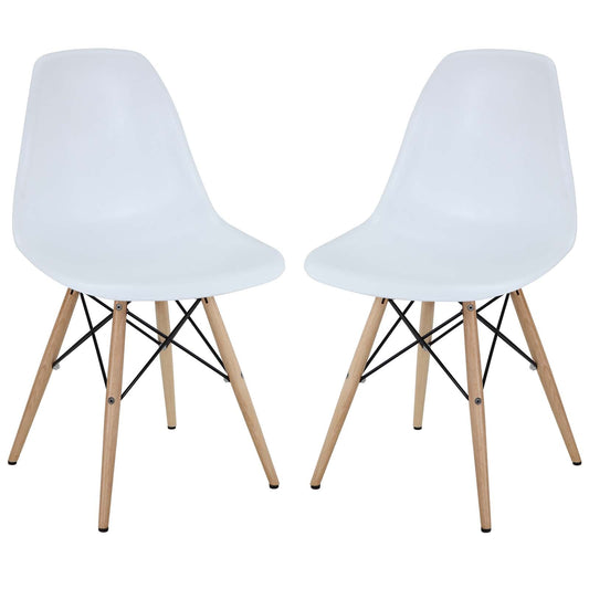 Modway Pyramid Dining Side Chairs Set of 2 | Dining Chairs | Modishstore-6