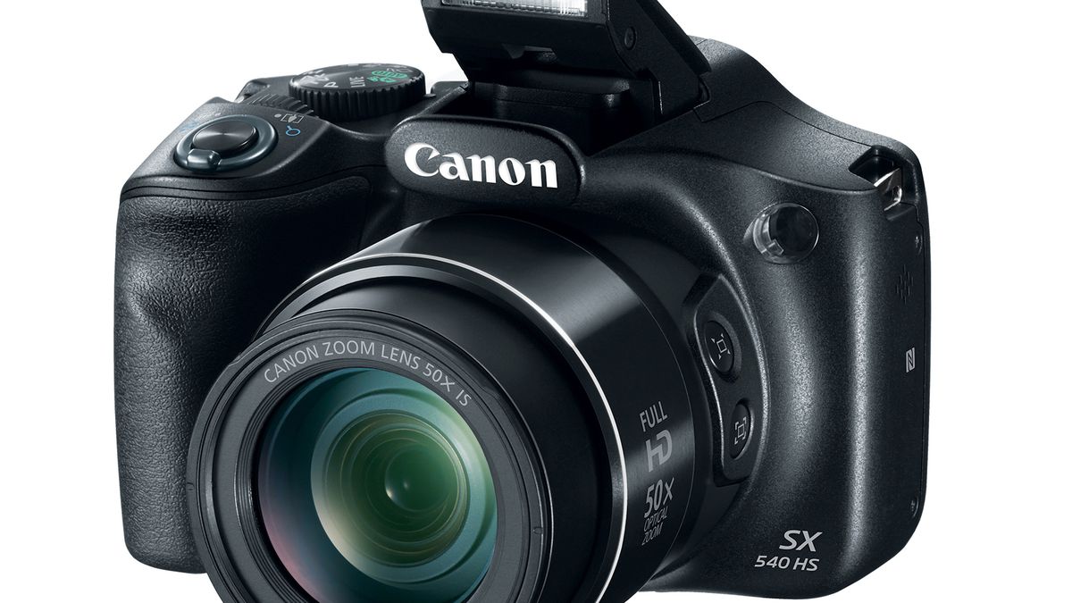 Canon PowerShot SX540HS 20.3MP Digital Camera with 50x Optical Zoom (Black)