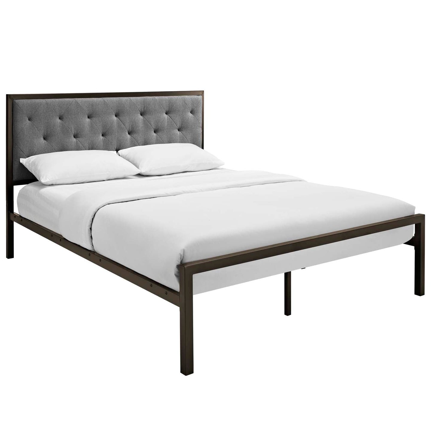 Modway Mia Queen Fabric Bed Frame | Beds | Modishstore