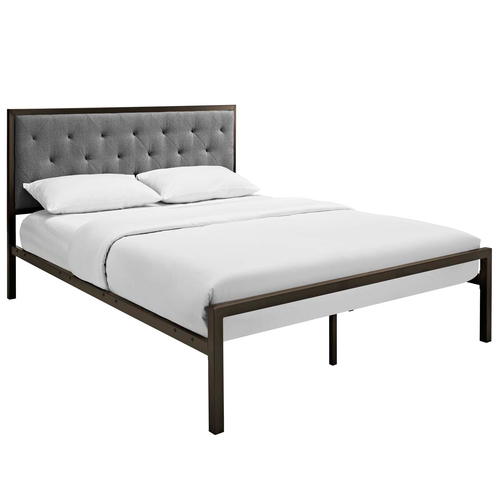 Modway Mia Queen Fabric Bed Frame | Beds | Modishstore