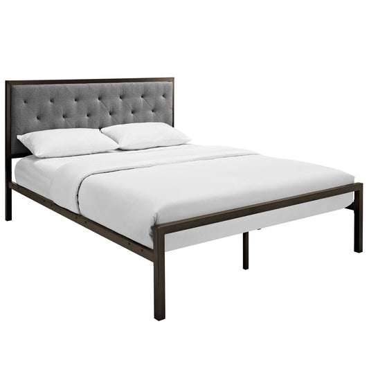 Modway Mia Queen Fabric Bed Frame | Beds | Modishstore