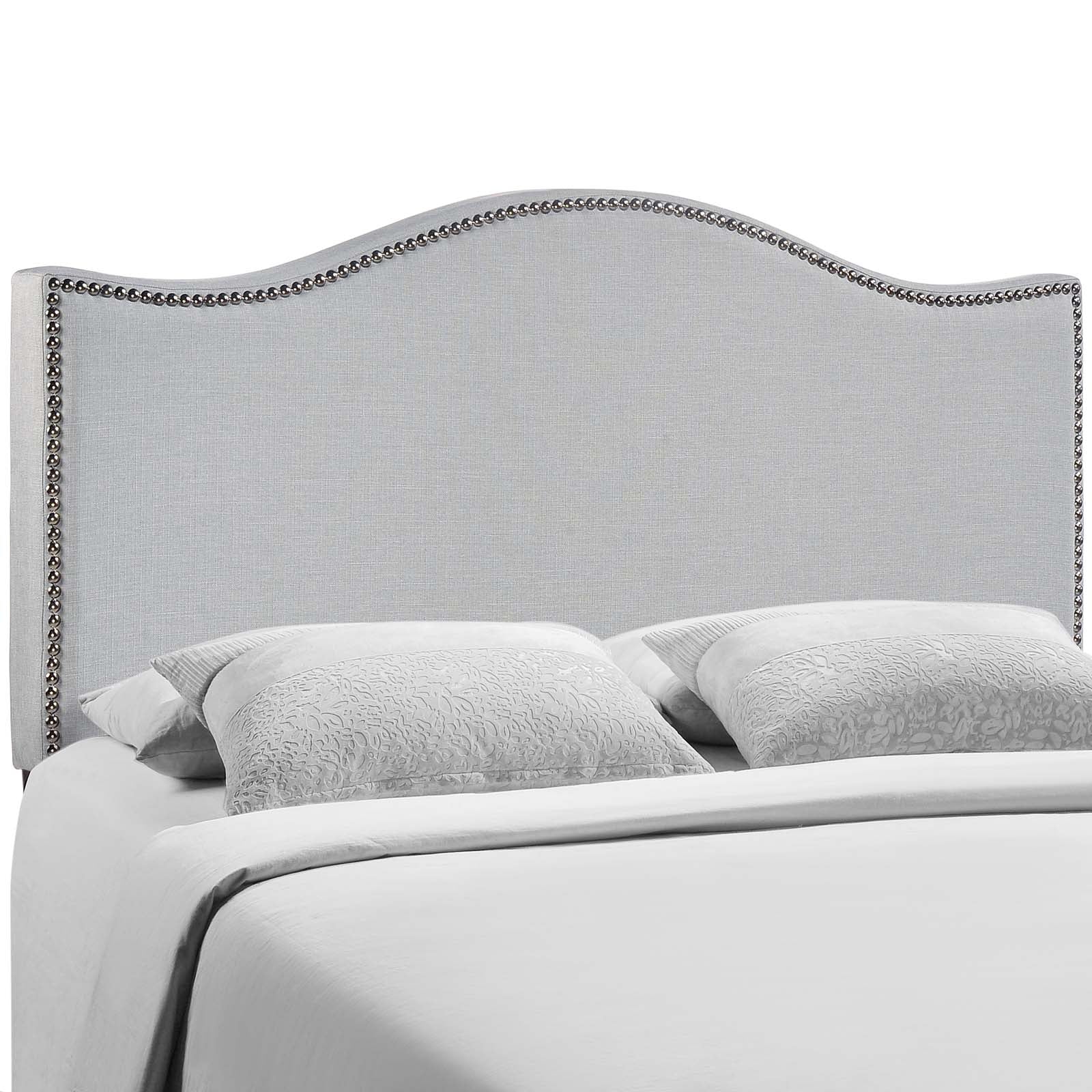 Modway Curl Queen Nailhead Upholstered Headboard | Headboards | 