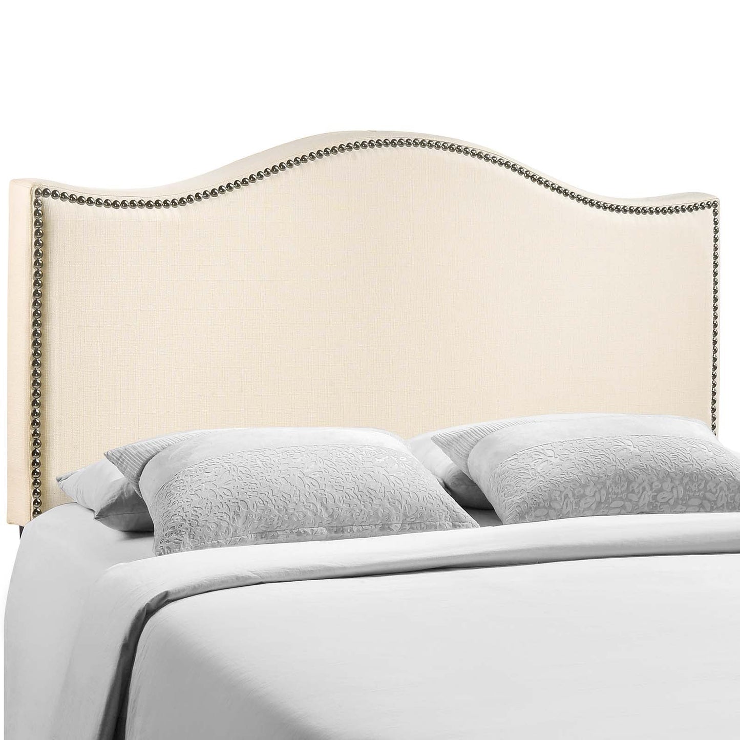 Modway Curl Queen Nailhead Upholstered Headboard | Headboards | 