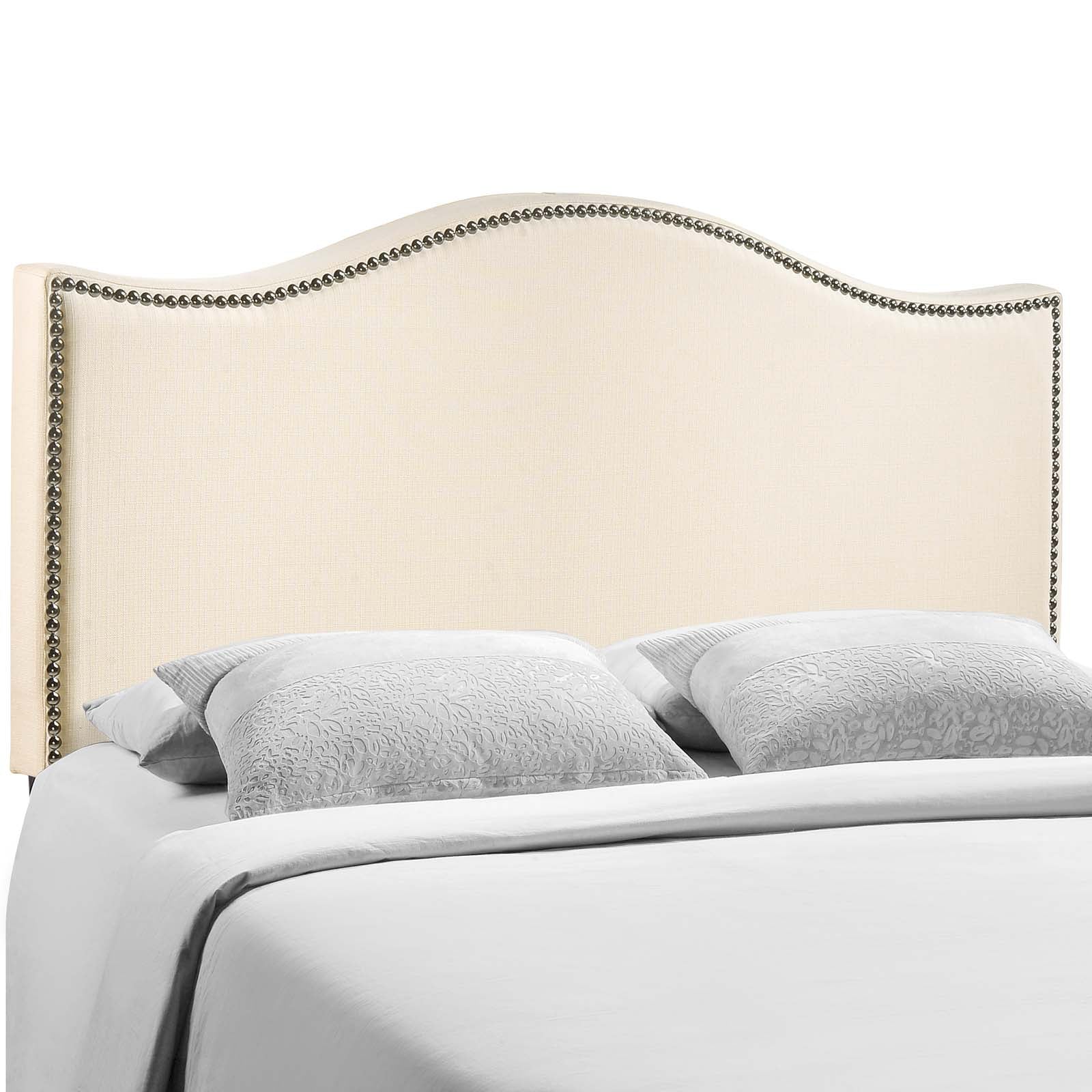 Modway Curl Queen Nailhead Upholstered Headboard | Headboards | 