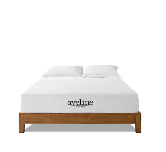 Modway Aveline 10" Queen Mattress - White | Mattresses