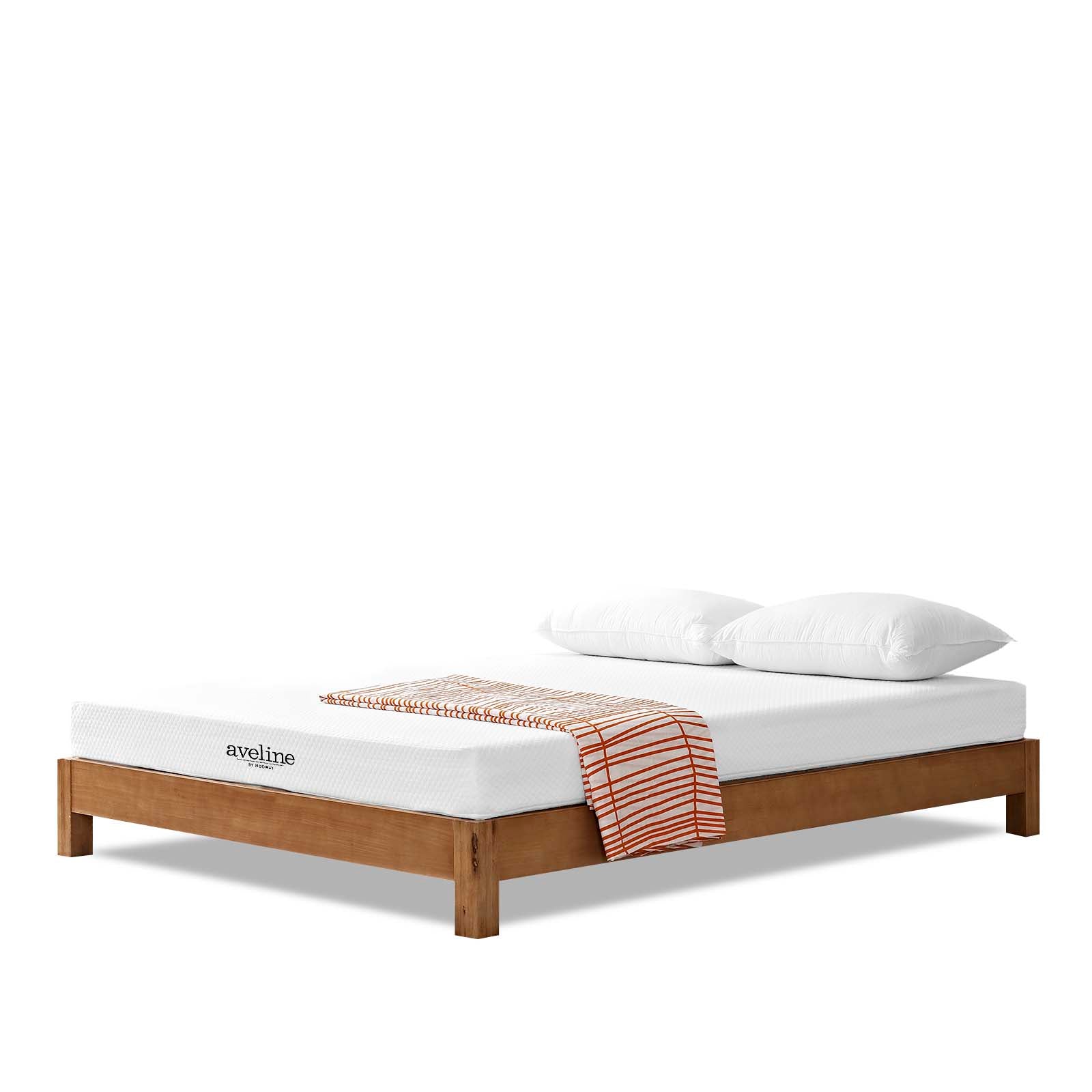 Modway Aveline 6" Queen Mattress - White | Mattresses