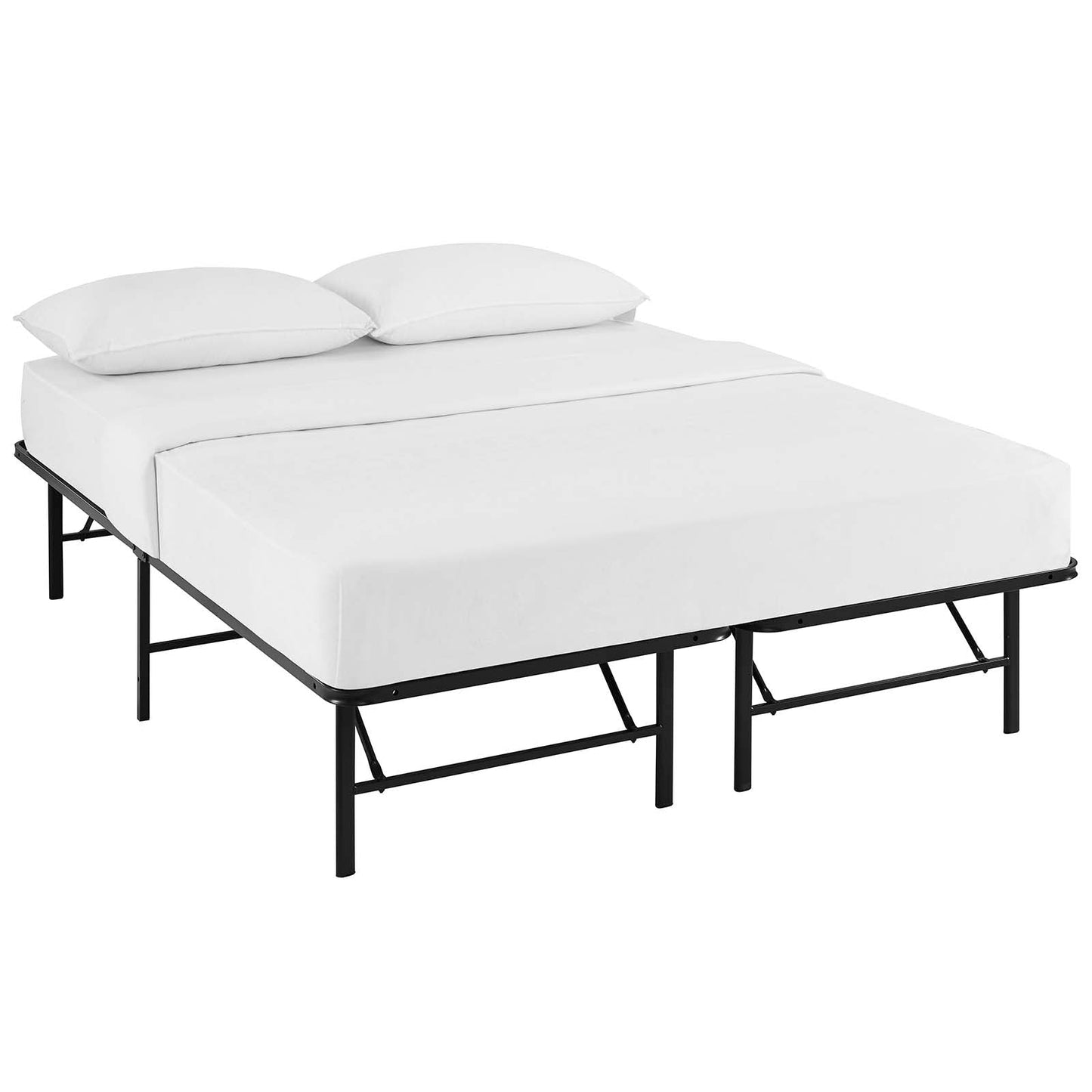 Horizon Full Stainless Steel Bed Frame By Modway - MOD-5428 | Beds - 3