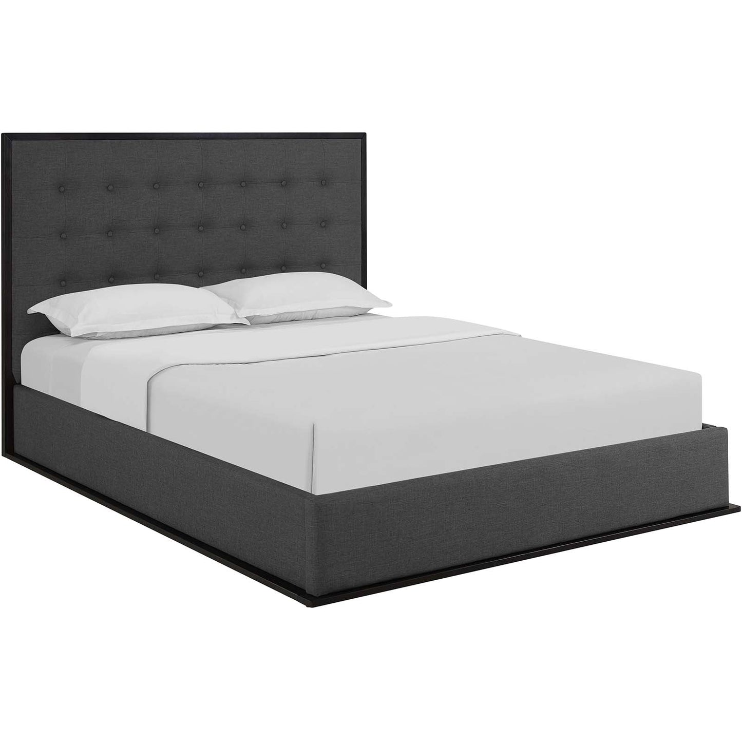 Madeline Queen Upholstered Fabric Bed Frame By Modway - MOD-5499 | Beds