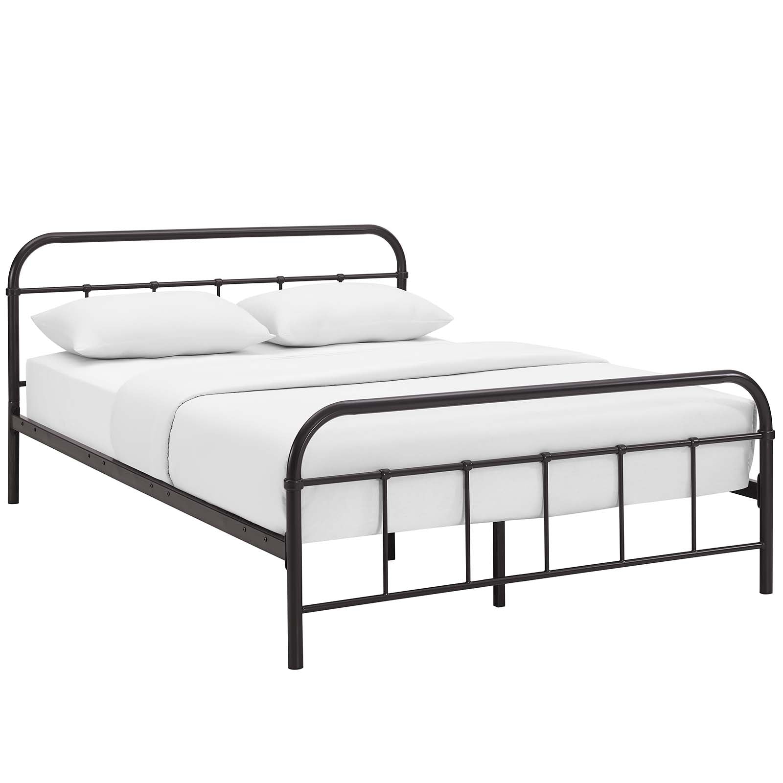 Maisie Full Stainless Steel Bed Frame By Modway - MOD-5532 | Beds