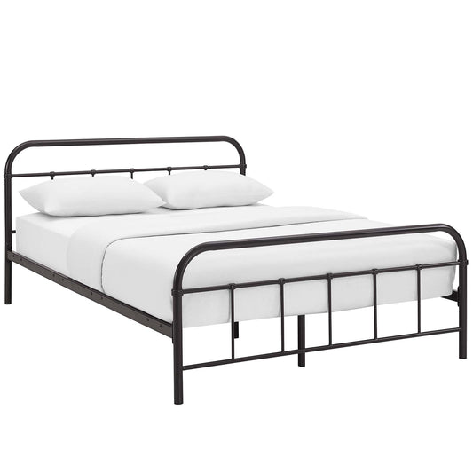 Maisie Full Stainless Steel Bed Frame By Modway - MOD-5532 | Beds
