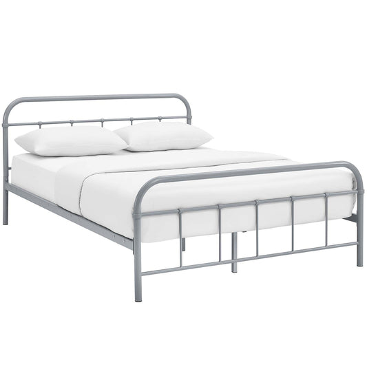 Maisie Full Stainless Steel Bed Frame By Modway - MOD-5532 | Beds - 2