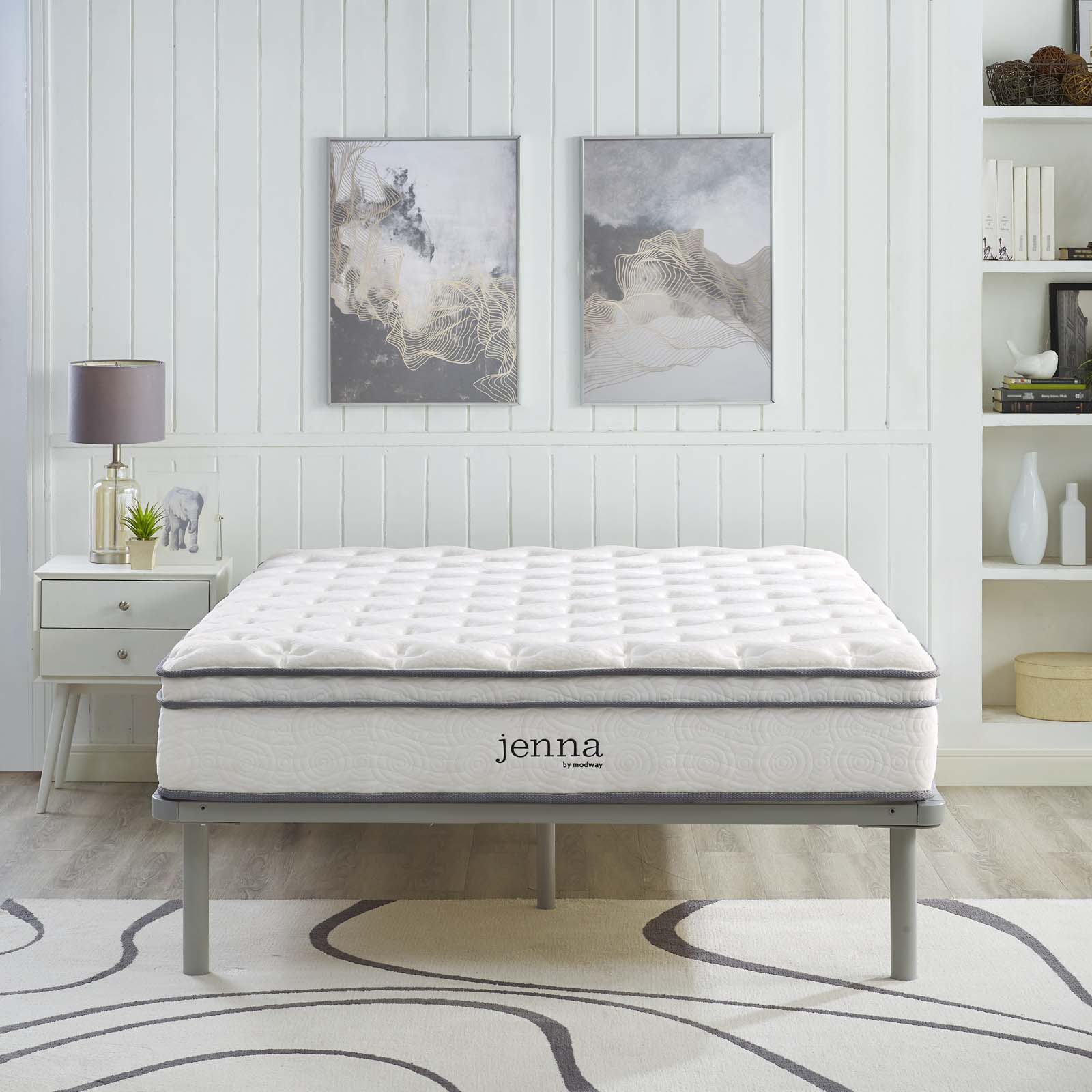 Modway Jenna 10" King Innerspring Mattress | Mattresses