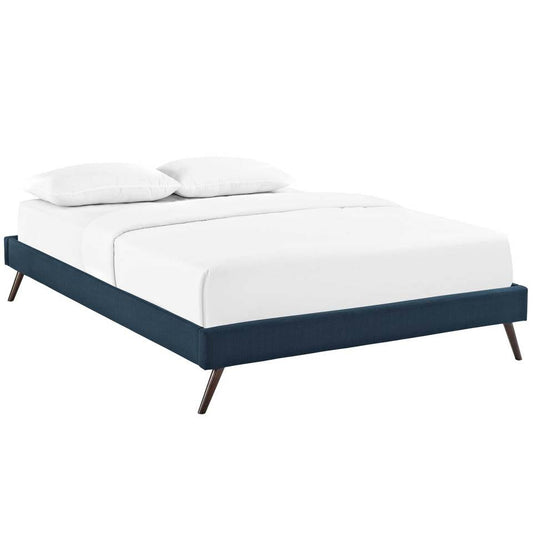 Modway Loryn Full Fabric Bed Frame with Round Splayed Legs | Beds | Modishstore