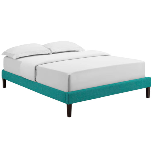 Tessie King Fabric Bed Frame with Squared Tapered Legs By Modway - MOD-5901 | Beds | Modishstore - 2
