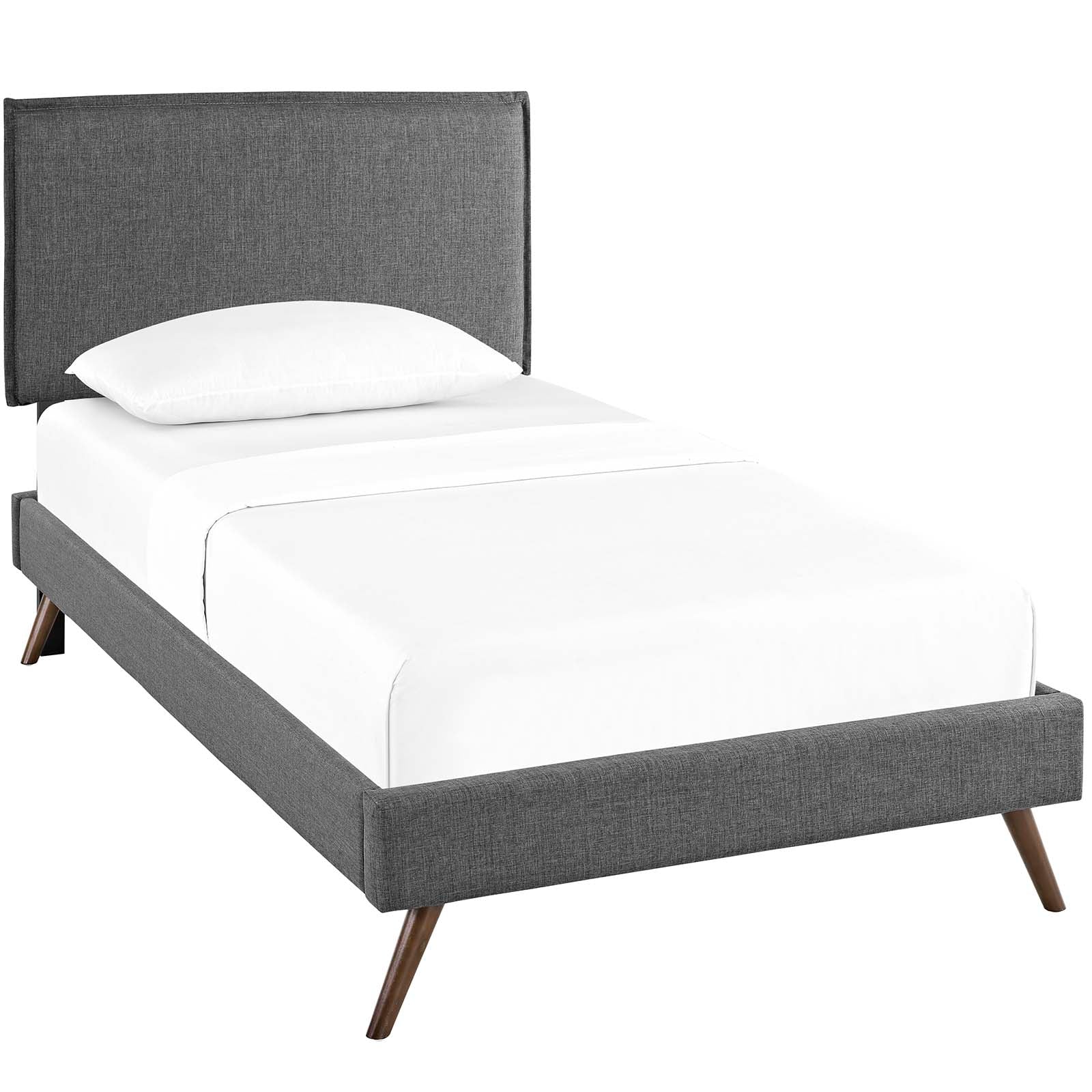 Modway Amaris Twin Fabric Platform Bed | Beds