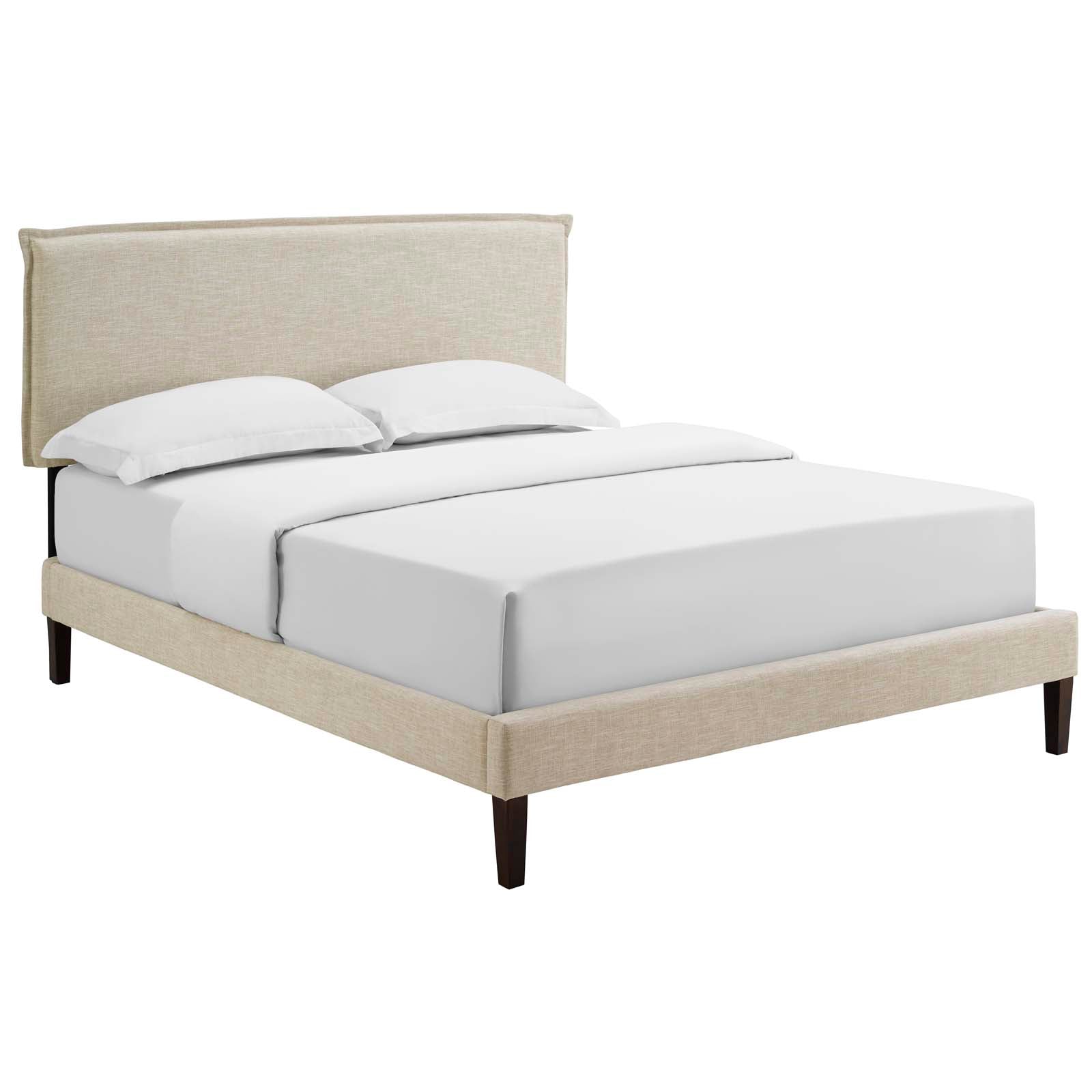 Modway Amaris Queen Fabric Platform Bed - MOD-5908 | Beds | 