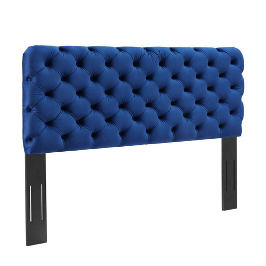 Modway Lizzy Tufted Twin Performance Velvet Headboard | Headboards | Modishstore-11