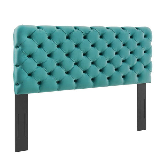 Modway Lizzy Tufted Twin Performance Velvet Headboard | Headboards | Modishstore-13