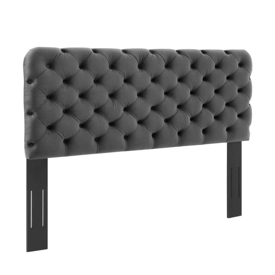 Modway Lizzy Tufted Full/Queen Performance Velvet Headboard | Headboards | Modishstore