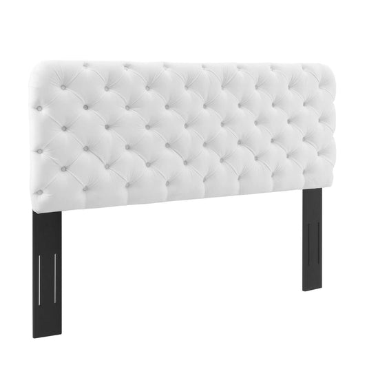 Modway Lizzy Tufted King/California King Performance Velvet Headboard | Headboards | Modishstore-6