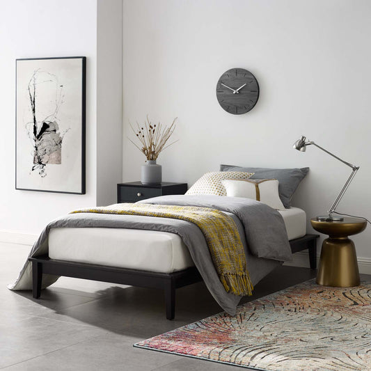 Modway Lodge Twin Wood Platform Bed Frame | Beds | Modishstore-3