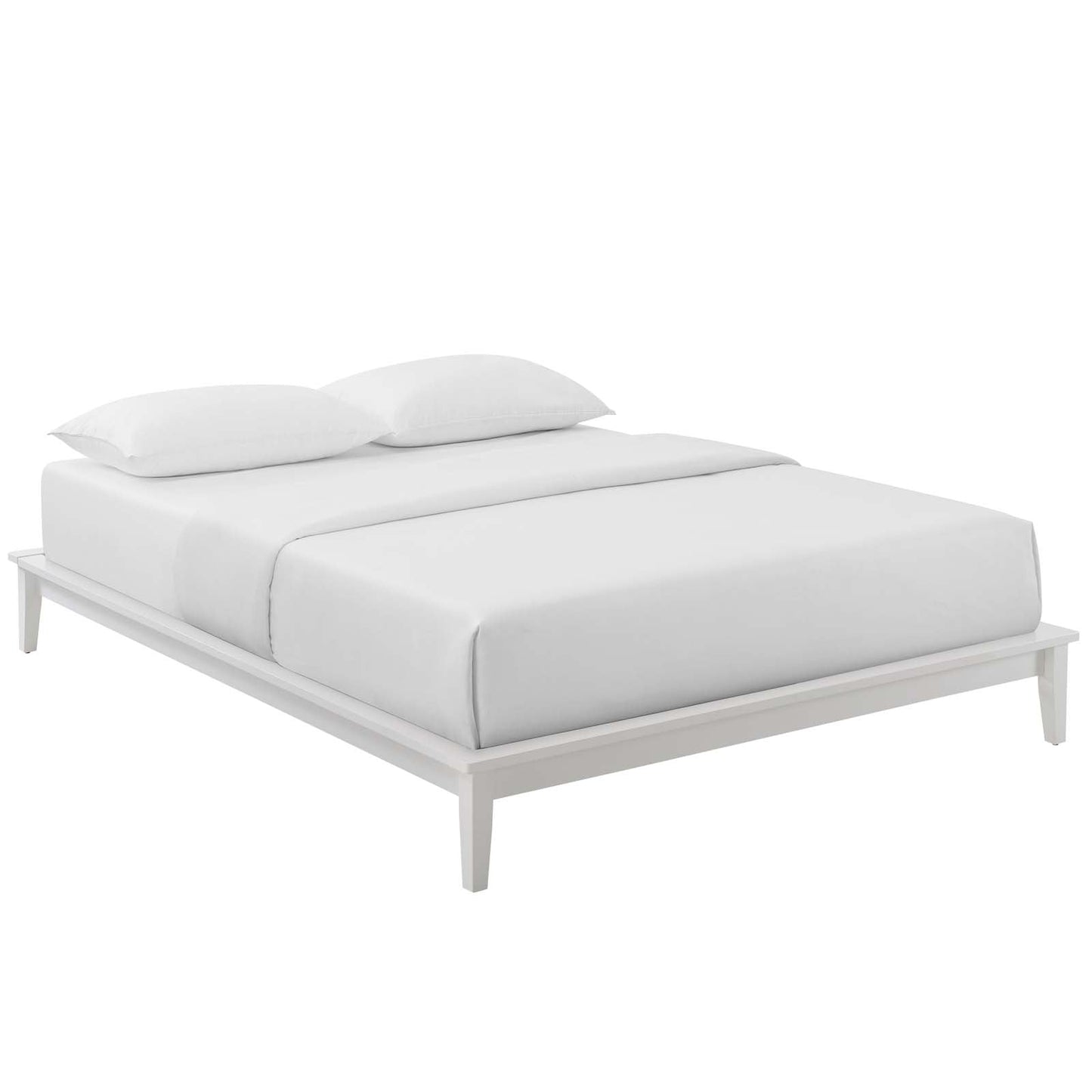 Lodge King Wood Platform Bed Frame By Modway - MOD-6056 | Beds - 4