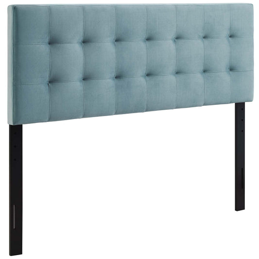 Modway Lily Biscuit Tufted Full Performance Velvet Headboard | Headboards | Modishstore-2