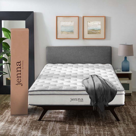 Modway Jenna 8" Full Innerspring Mattress | Mattresses