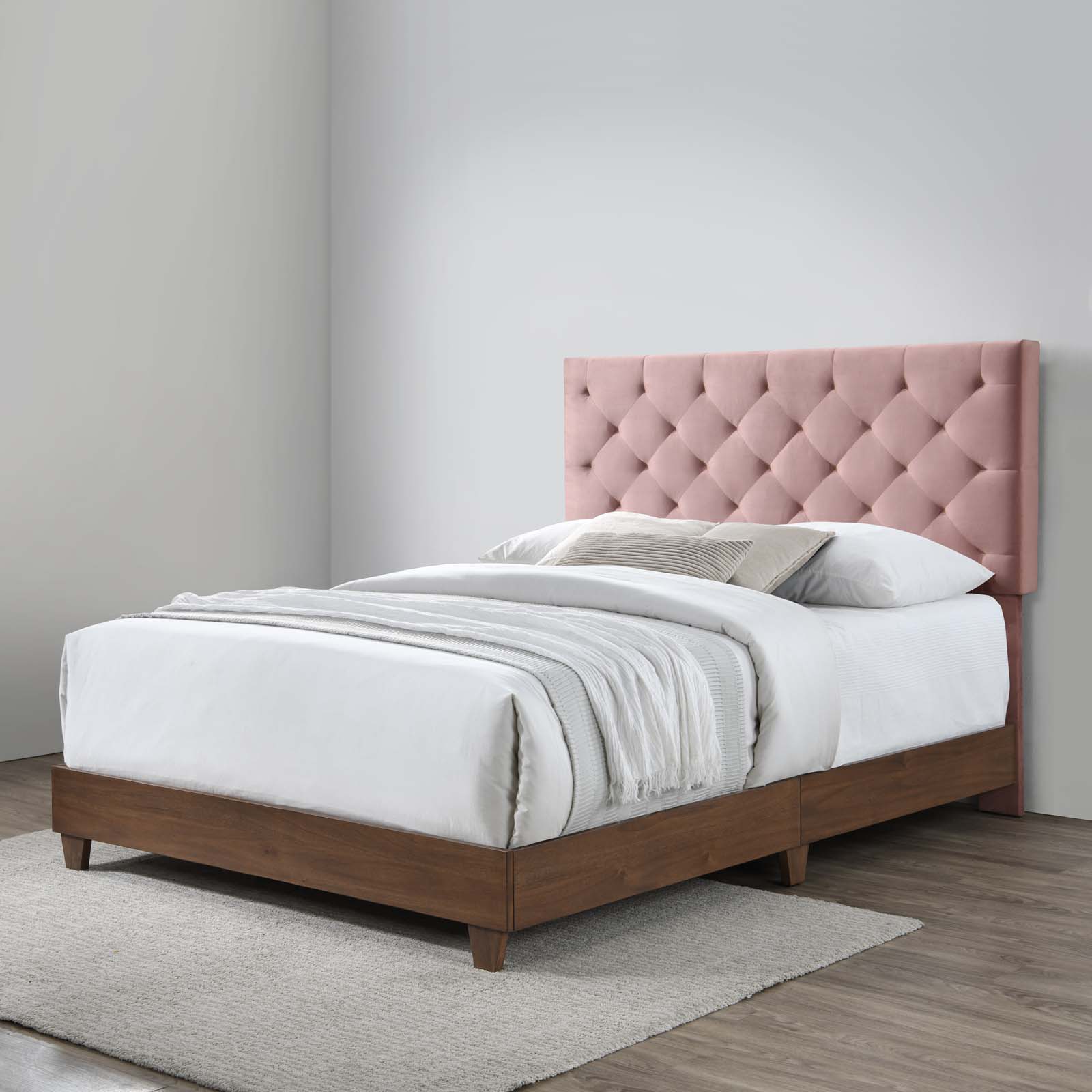 Modway Rhiannon Diamond Tufted Upholstered Performance Velvet Queen Bed | Beds | Modishstore-2
