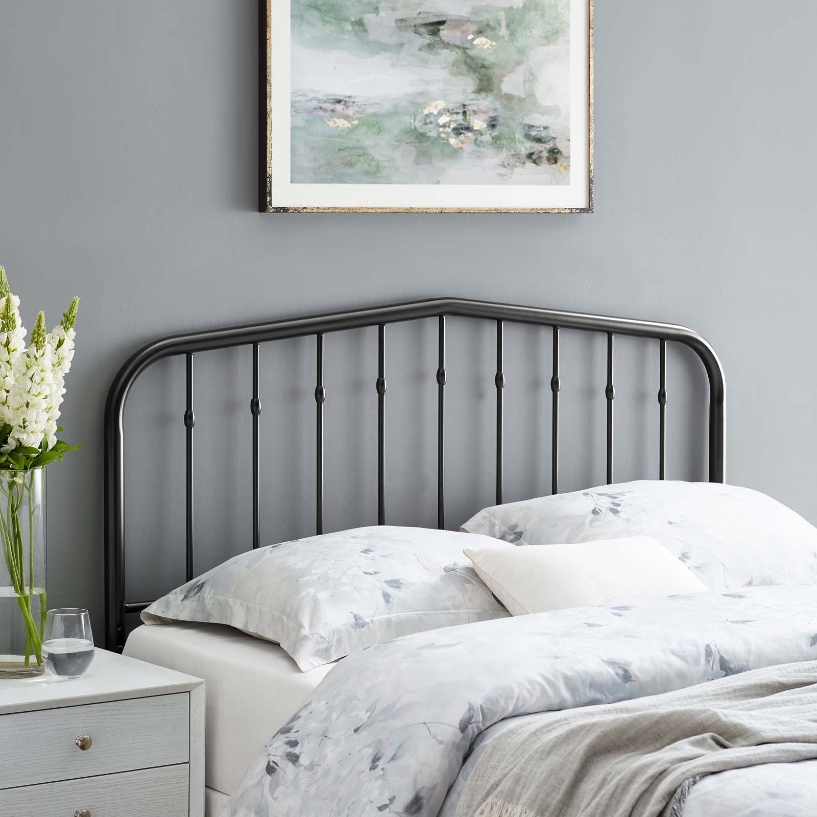 Lennon Twin Metal Headboard By Modway - MOD-6164 | Headboards