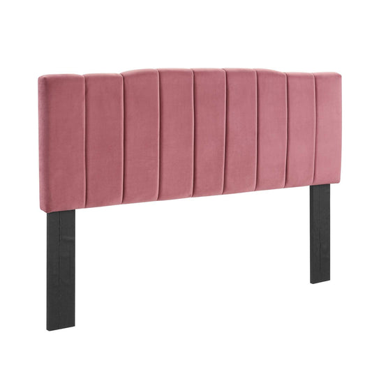 Camilla Channel Tufted King/California King Performance Velvet Headboard By Modway - MOD-6183 | Headboards