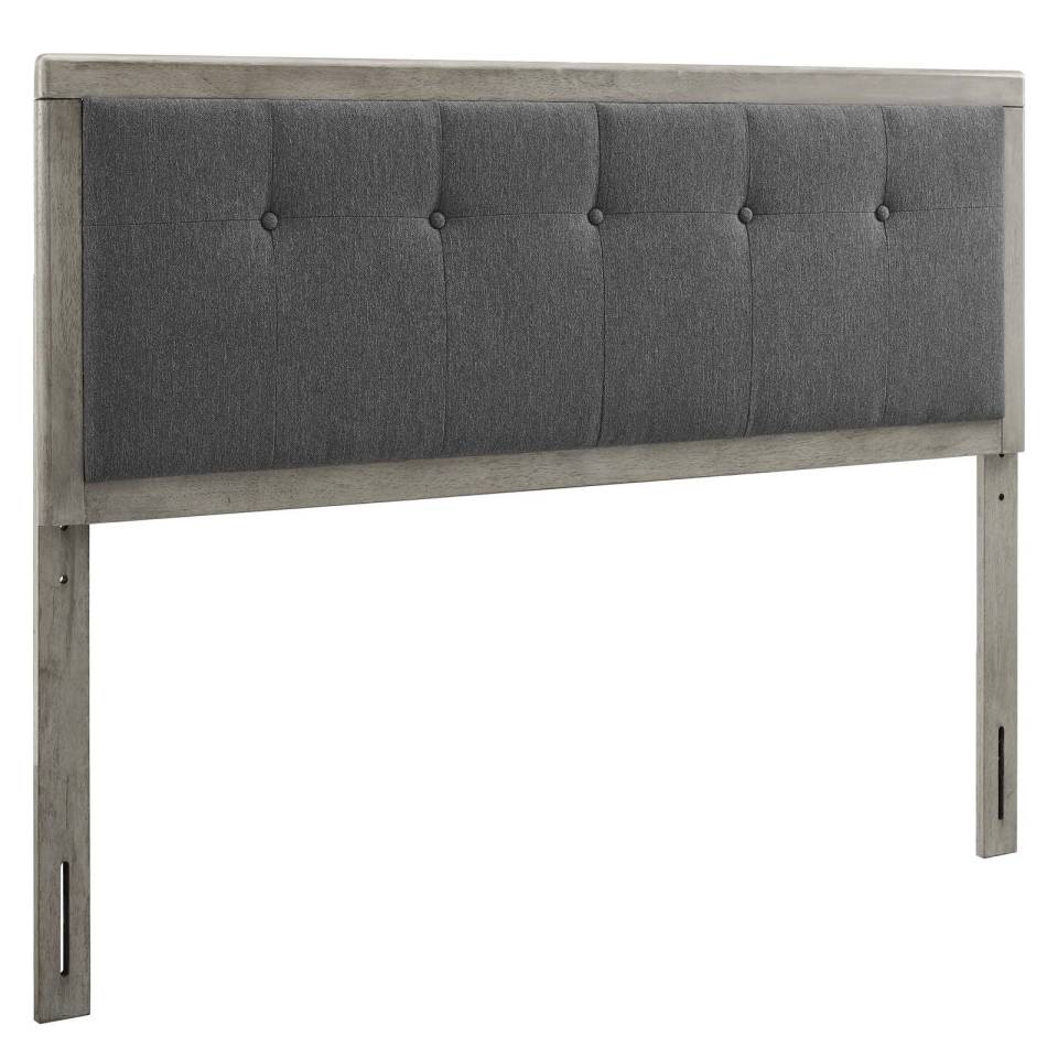 Modway Draper Tufted Twin Fabric and Wood Headboard | Headboards | 