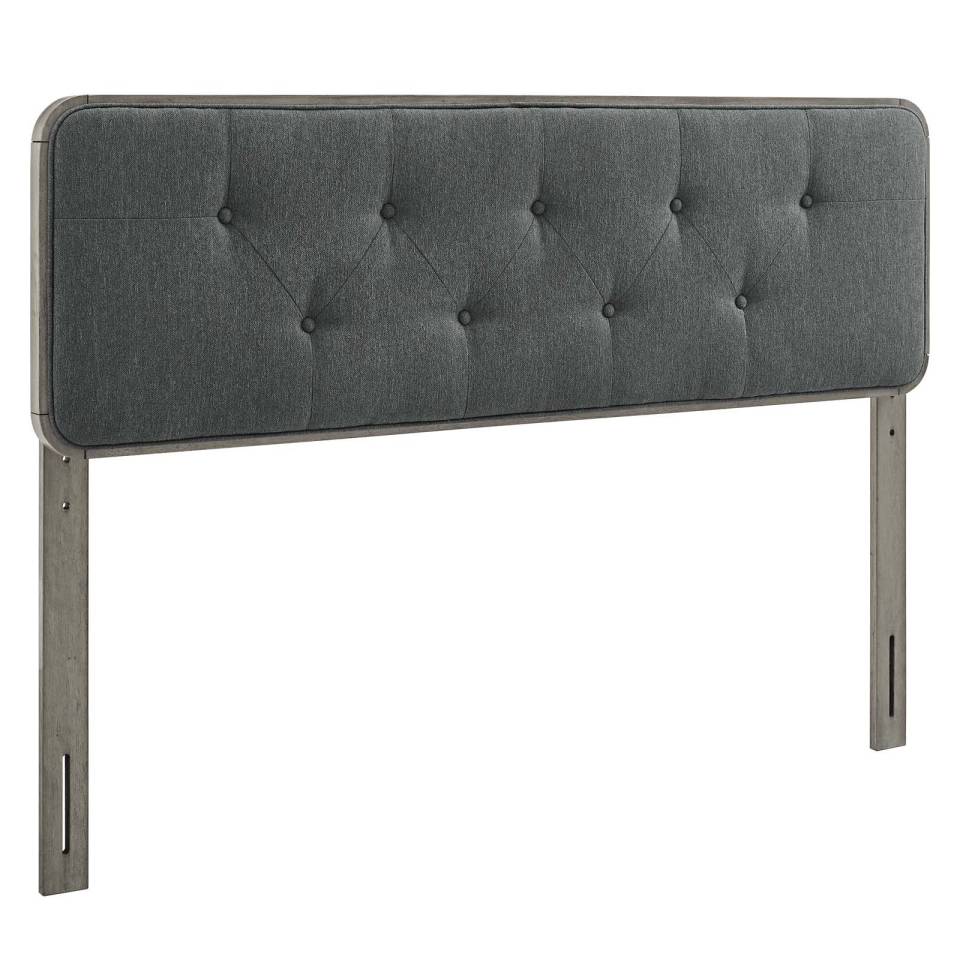 Modway Collins Tufted Full Fabric and Wood Headboard | Headboards | 