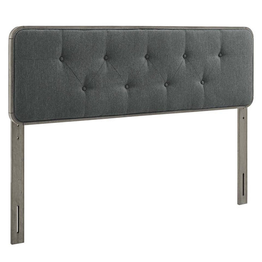 Modway Collins Tufted Full Fabric and Wood Headboard | Headboards | 