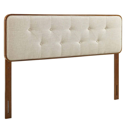 Modway Collins Tufted Full Fabric and Wood Headboard | Headboards | 